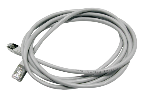 Cordon 2xRJ45 4P FTP Cat. 6 (0,5m)