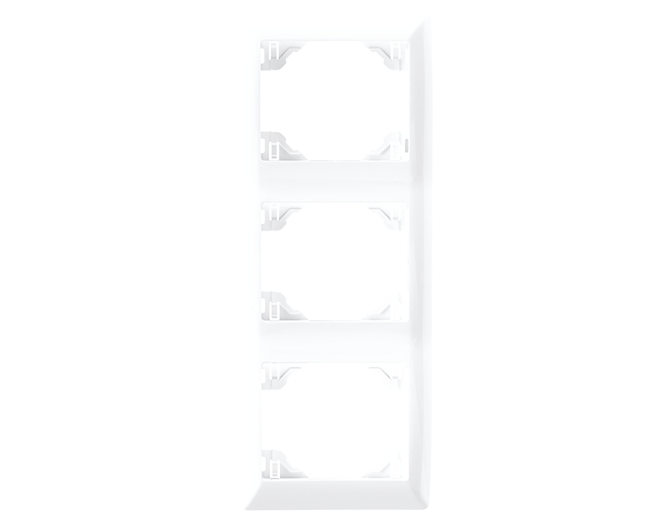 Plaque Triple verticale