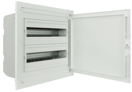 Cuadro de Distribución de Empotrar de Bajo Perfil Completo - 40 MÓDULOS (2x20)