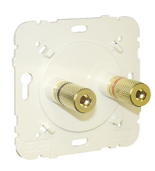 Tomada para Altifalante com Terminal de Rosca